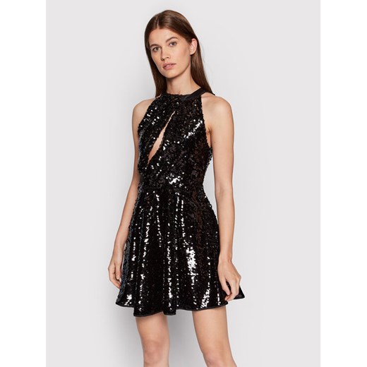 Pinko Sukienka koktajlowa Uvetta 20222 PSPG 1N13J1 7569 Czarny Flare Fit Pinko 46 MODIVO