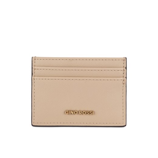 Gino Rossi Etui na karty kredytowe QYL0023 Beżowy ze sklepu MODIVO w kategorii Etui - zdjęcie 182661036