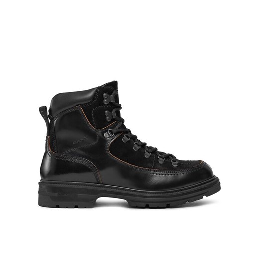 Gant Trzewiki Gretty Mid Boot 27641412 Czarny ze sklepu MODIVO w kategorii Buty zimowe męskie - zdjęcie 182661075