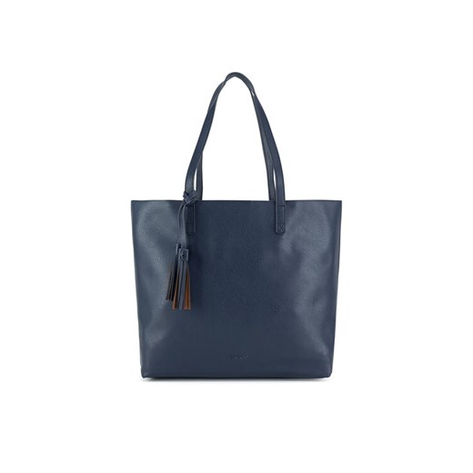 JENNY Torebka JNY-M-009-07 Granatowy ze sklepu MODIVO w kategorii Torby Shopper bag - zdjęcie 182661089