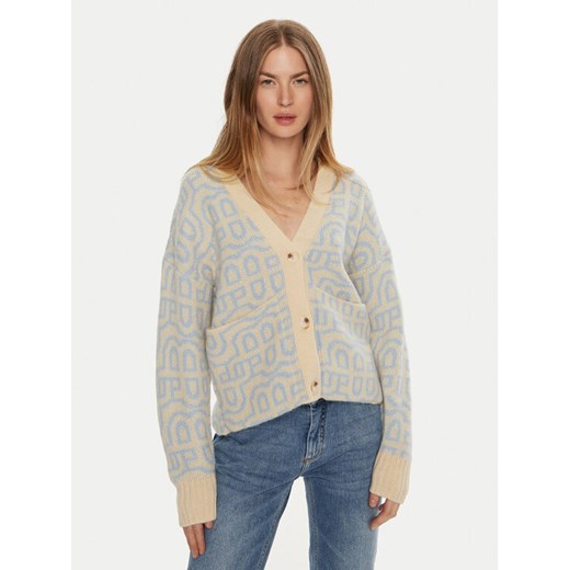 Munthe Kardigan Talhua 243161824375 Kolorowy Relaxed Fit ze sklepu MODIVO w kategorii Swetry damskie - zdjęcie 182661116