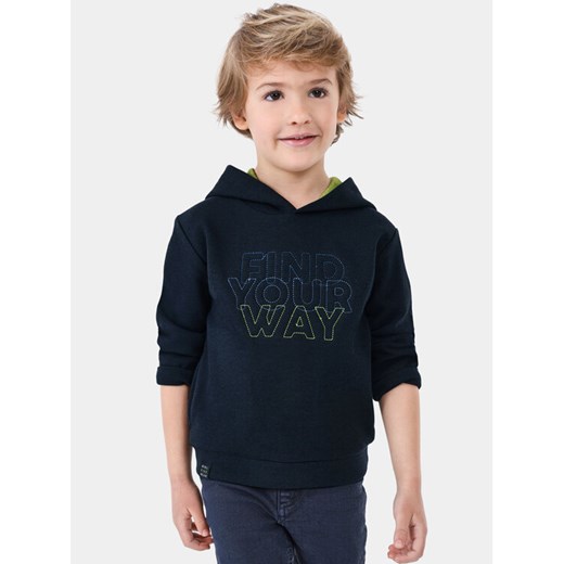 Mayoral Bluza 4.428 Granatowy Regular Fit ze sklepu MODIVO w kategorii Bluzy chłopięce - zdjęcie 182661128