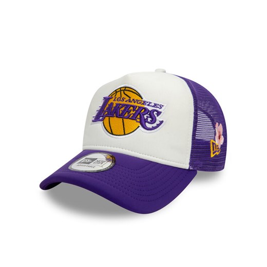 New Era Czapka z daszkiem 940 Af trucker NBA Flower LOSLAK 60595278 Biały New Era OS MODIVO