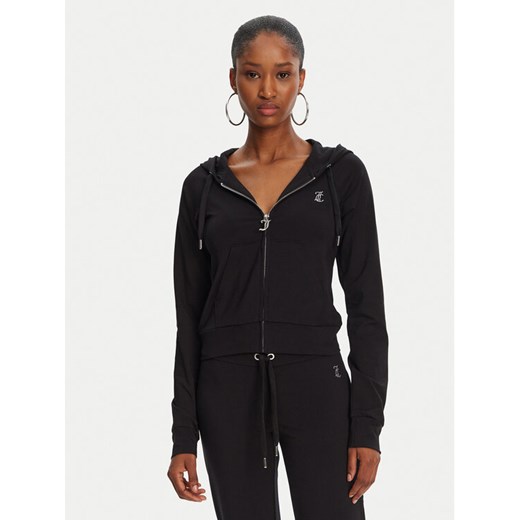 Juicy Couture Bluza Ola JCWAS125310 Czarny Slim Fit ze sklepu MODIVO w kategorii Bluzy damskie - zdjęcie 182661288