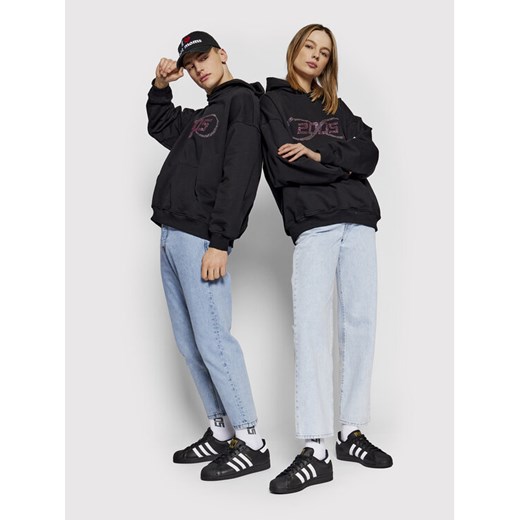 2005 Bluza Unisex Forever Czarny Regular Fit ze sklepu MODIVO w kategorii Bluzy męskie - zdjęcie 182661325