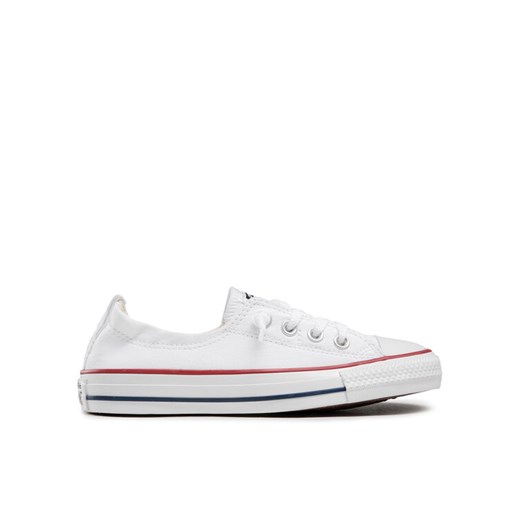 Converse Trampki Chuck Taylor All Star Shoreline Slip 537084C Biały ze sklepu MODIVO w kategorii Trampki damskie - zdjęcie 182661336
