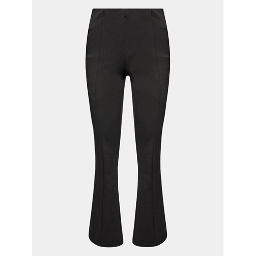 Gina Tricot Spodnie materiałowe 20291 Czarny Regular Fit ze sklepu MODIVO w kategorii Spodnie damskie - zdjęcie 182661405