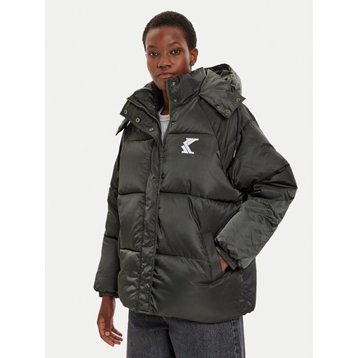 Karl Kani Kurtka puchowa Og Os Puffer Jacket 61760007 Czarny Regular Fit ze sklepu MODIVO w kategorii Kurtki damskie - zdjęcie 182661418