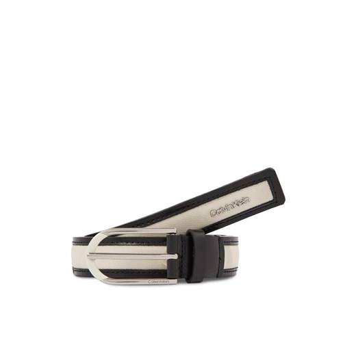 Calvin Klein Pasek Damski Summer Story Canvas 2.5 Belt K60K611996 Szary ze sklepu MODIVO w kategorii Paski damskie - zdjęcie 182661438