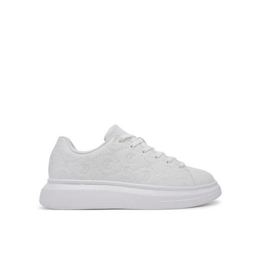 Just Cavalli Sneakersy 78QA3SBE ZSC31 Biały ze sklepu MODIVO w kategorii Buty sportowe męskie - zdjęcie 182661546