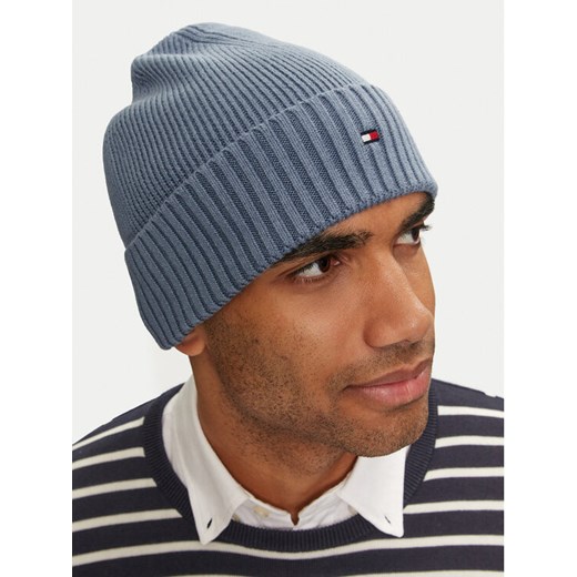 Tommy Hilfiger Czapka Flag AM0AM12796 Niebieski ze sklepu MODIVO w kategorii Czapki zimowe męskie - zdjęcie 182661565