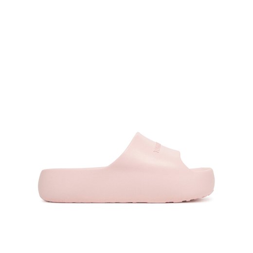Tommy Jeans Klapki Tjw Chunky Pool Slide Ess EN0EN02879 Różowy ze sklepu MODIVO w kategorii Klapki damskie - zdjęcie 182661595