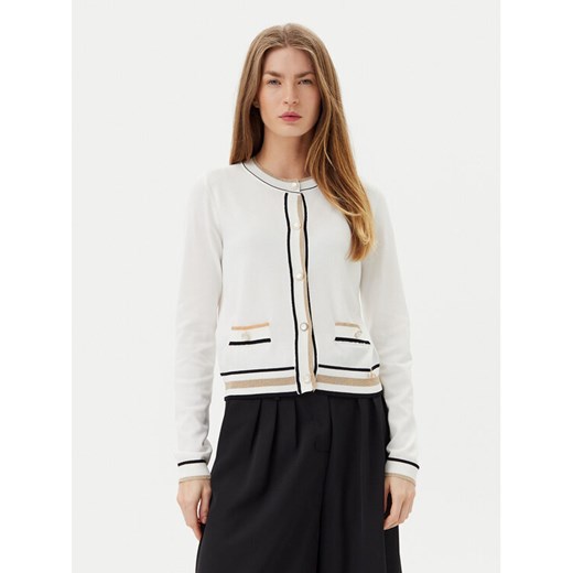 ARTIGLI Kardigan ACMA001909 Biały Regular Fit ze sklepu MODIVO w kategorii Swetry damskie - zdjęcie 182661735