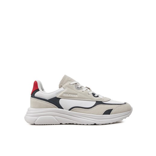 Tommy Hilfiger Sneakersy Modern Runner Tech Print FM0FM05123 Biały Tommy Hilfiger 40 MODIVO