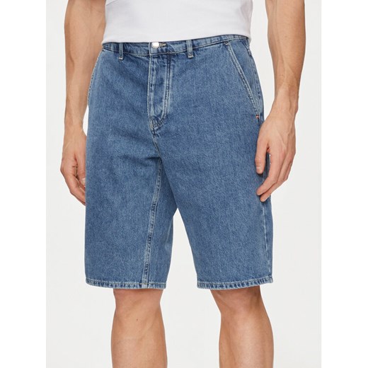 United Colors Of Benetton Szorty jeansowe 4GDTU900Q Niebieski Regular Fit ze sklepu MODIVO w kategorii Spodenki męskie - zdjęcie 182661755