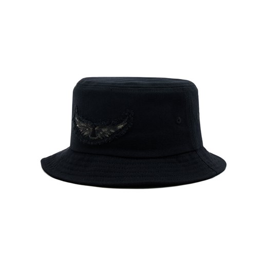 Zadig&Voltaire Kapelusz Bob Wings Patch OWHT00119 Czarny ze sklepu MODIVO w kategorii Kapelusze damskie - zdjęcie 182661798