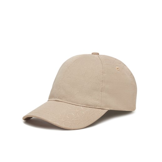 Calvin Klein Czapka z daszkiem Monogram Jacquard Cap K60K612871 Szary ze sklepu MODIVO w kategorii Czapki z daszkiem damskie - zdjęcie 182661826