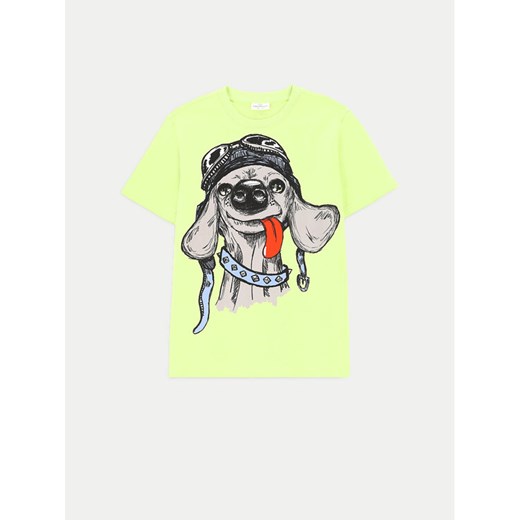 Coccodrillo T-Shirt ZC4143202VBA Zielony Regular Fit ze sklepu MODIVO w kategorii Bluzki dziewczęce - zdjęcie 182661827