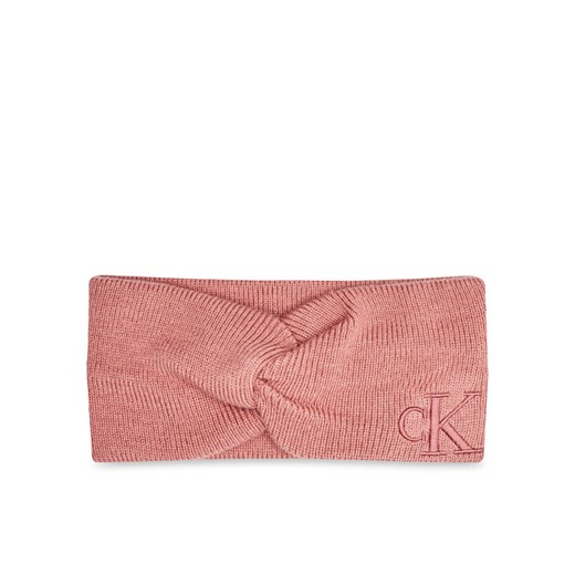 Calvin Klein Opaska materiałowa Monogram Embro K60K612658 Różowy ze sklepu MODIVO w kategorii Opaski do włosów - zdjęcie 182661865