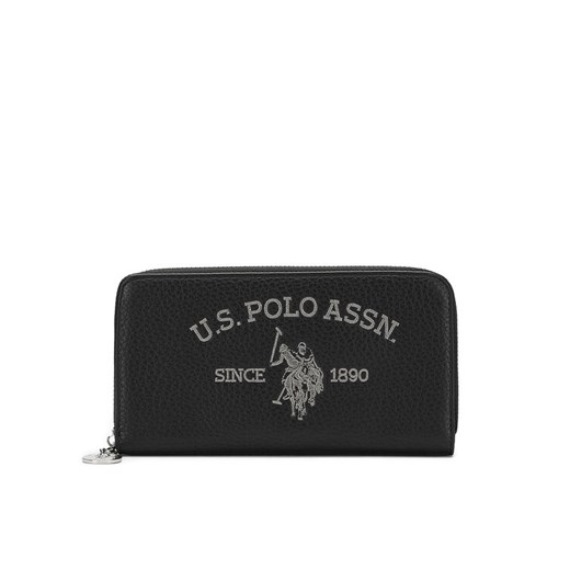 U.S. Polo Assn. Portfel WIUXT8413WVP Czarny ze sklepu MODIVO w kategorii Portfele damskie - zdjęcie 182661876