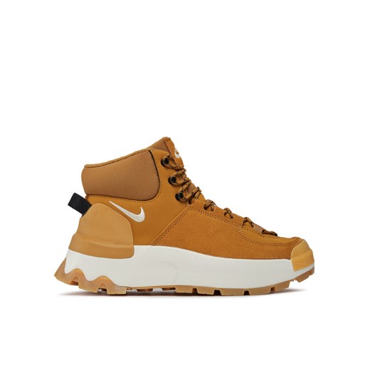 Nike Sneakersy City Classic Boot DQ5601 710 Brązowy ze sklepu MODIVO w kategorii Buty sportowe damskie - zdjęcie 182661889