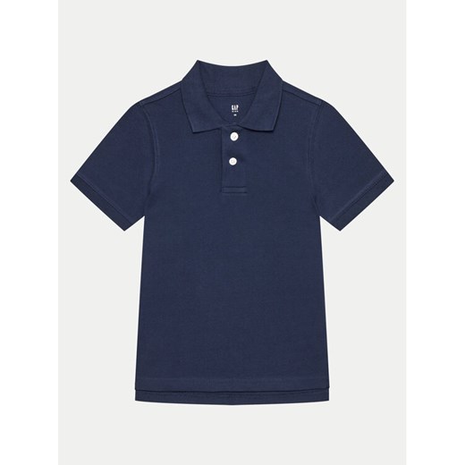 Gap Polo 404943-05 Granatowy Regular Fit ze sklepu MODIVO w kategorii T-shirty chłopięce - zdjęcie 182661916