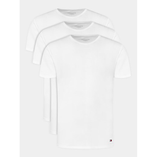 Tommy Hilfiger Komplet 3 t-shirtów UM0UM03138 Biały Regular Fit ze sklepu MODIVO w kategorii T-shirty męskie - zdjęcie 182661955