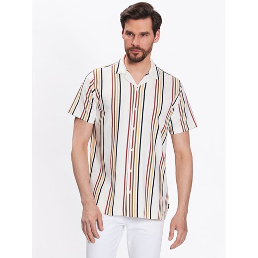 INDICODE Koszula Mulle 20-350 Écru Regular Fit ze sklepu MODIVO w kategorii Koszule męskie - zdjęcie 182661979