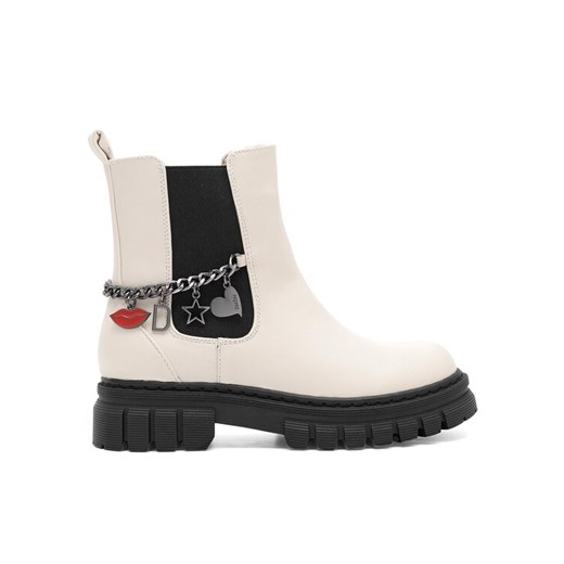 DeeZee Botki CS5906-01 Beżowy ze sklepu MODIVO w kategorii Buty zimowe dziecięce - zdjęcie 182662146