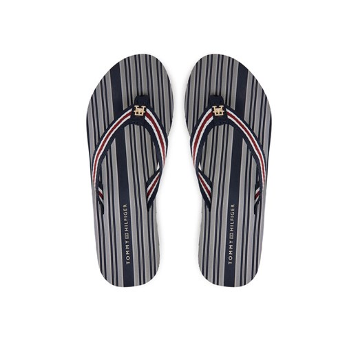 Tommy Hilfiger Japonki FW0FW08371 Granatowy ze sklepu MODIVO w kategorii Klapki damskie - zdjęcie 182662166