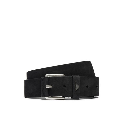 Emporio Armani Pasek Męski Y4S652 YQ94G 80001 Czarny ze sklepu MODIVO w kategorii Paski męskie - zdjęcie 182662287