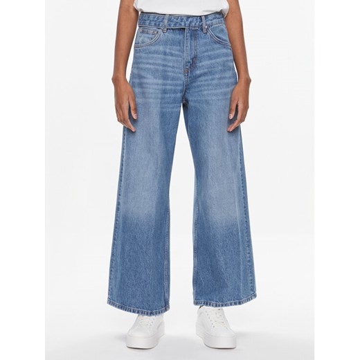 Hugo Jeansy Galeva_1 50508852 Niebieski Oversize ze sklepu MODIVO w kategorii Jeansy damskie - zdjęcie 182662309