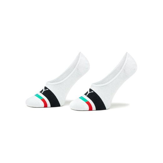 Puma Zestaw 2 par stopek dziecięcych Kids Seasonal Footie 2P 938009 Biały Puma 27_34 MODIVO