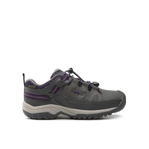 Keen Trekkingi Targhee Low Wp 1026295 Szary ze sklepu MODIVO w kategorii Buty trekkingowe dziecięce - zdjęcie 182662399