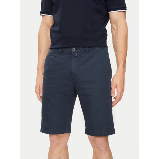 Pierre Cardin Szorty materiałowe C3 34770.5002 Granatowy Regular Fit ze sklepu MODIVO w kategorii Spodenki męskie - zdjęcie 182662445