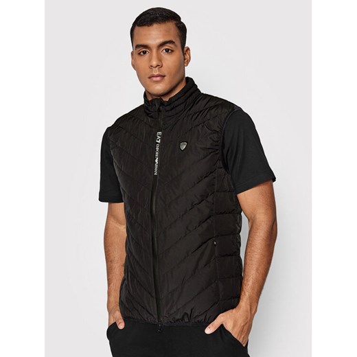 EA7 Emporio Armani Kamizelka 8NPQ03 PNE1Z 1200 Czarny Regular Fit M MODIVO