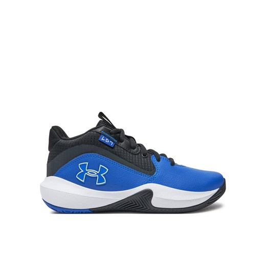Under Armour Buty do koszykówki Ua Gs Lockdown 7 3028513-401 Niebieski ze sklepu MODIVO w kategorii Buty sportowe dziecięce - zdjęcie 182662467