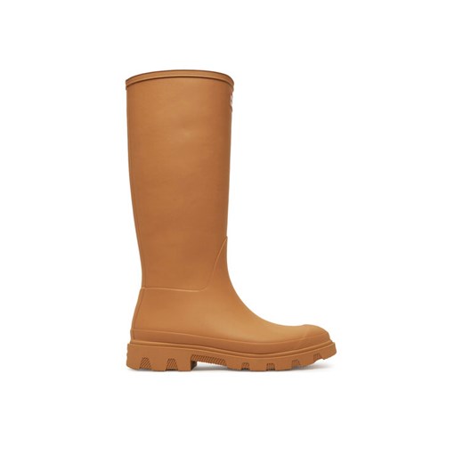 Hunter Kalosze Downpour Tall HFRW0001251 Brązowy ze sklepu MODIVO w kategorii Kalosze damskie - zdjęcie 182662488