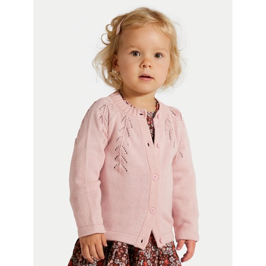 Coccodrillo Kardigan ZC4172201CGN Różowy Regular Fit ze sklepu MODIVO w kategorii Bluzy i swetry - zdjęcie 182662507