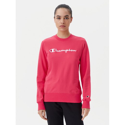 Champion Bluza 117752 Różowy Regular Fit ze sklepu MODIVO w kategorii Bluzy damskie - zdjęcie 182662517
