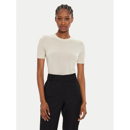Boss Sweter Falyssiasi 50492857 Żółty Regular Fit ze sklepu MODIVO w kategorii Swetry damskie - zdjęcie 182662578