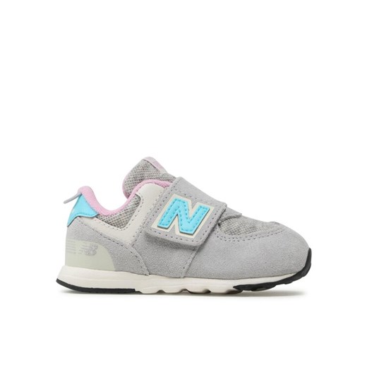 New Balance Sneakersy NW574NB1 Szary ze sklepu MODIVO w kategorii Buty sportowe dziecięce - zdjęcie 182662707