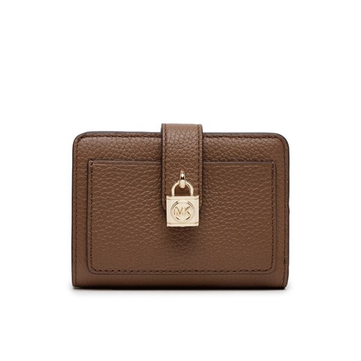 MICHAEL Michael Kors Mały Portfel Damski 32S5GETD1L Brązowy ze sklepu MODIVO w kategorii Portfele damskie - zdjęcie 182662745