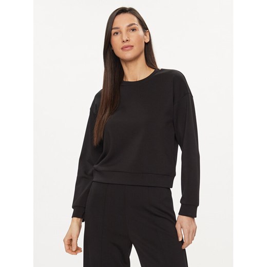 United Colors Of Benetton Bluza 3UNN3M05L Czarny Relaxed Fit ze sklepu MODIVO w kategorii Bluzy damskie - zdjęcie 182662827