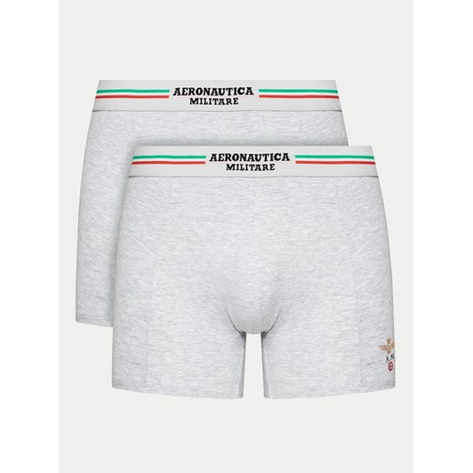 Aeronautica Militare Komplet 2 par bokserek AM1UBX002 Szary ze sklepu MODIVO w kategorii Majtki męskie - zdjęcie 182662879