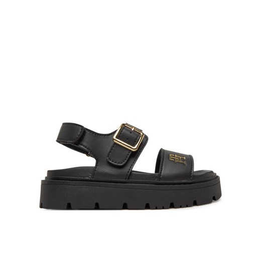Tommy Hilfiger Sandały T3A2-33785-0326 M Czarny ze sklepu MODIVO w kategorii Sandały dziecięce - zdjęcie 182662906