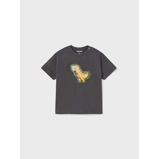 Mayoral T-Shirt 1028 Szary Regular Fit ze sklepu MODIVO w kategorii Koszulki niemowlęce - zdjęcie 182662948