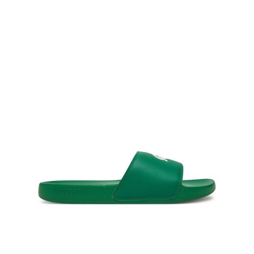 Lacoste Klapki Serve Sliders 7-49CMA0041 Zielony ze sklepu MODIVO w kategorii Klapki męskie - zdjęcie 182662977