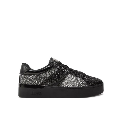 Liu Jo Sneakersy Silvia 105 BF4087 TX007 Czarny ze sklepu MODIVO w kategorii Buty sportowe damskie - zdjęcie 182663049