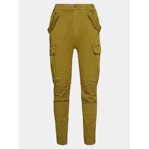 Alpha Industries Joggery Airman 188201 Zielony Tapered Fit ze sklepu MODIVO w kategorii Spodnie męskie - zdjęcie 182663099